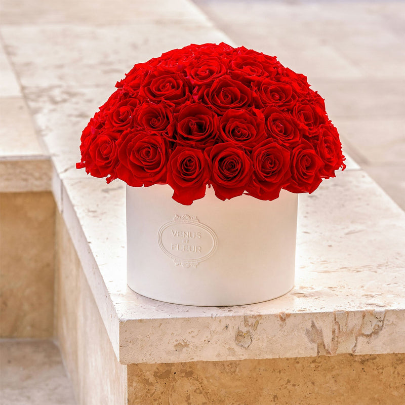 Thalia Porcelain Vase Roses