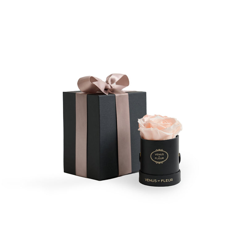 Le Mini Round Black Classic Roses