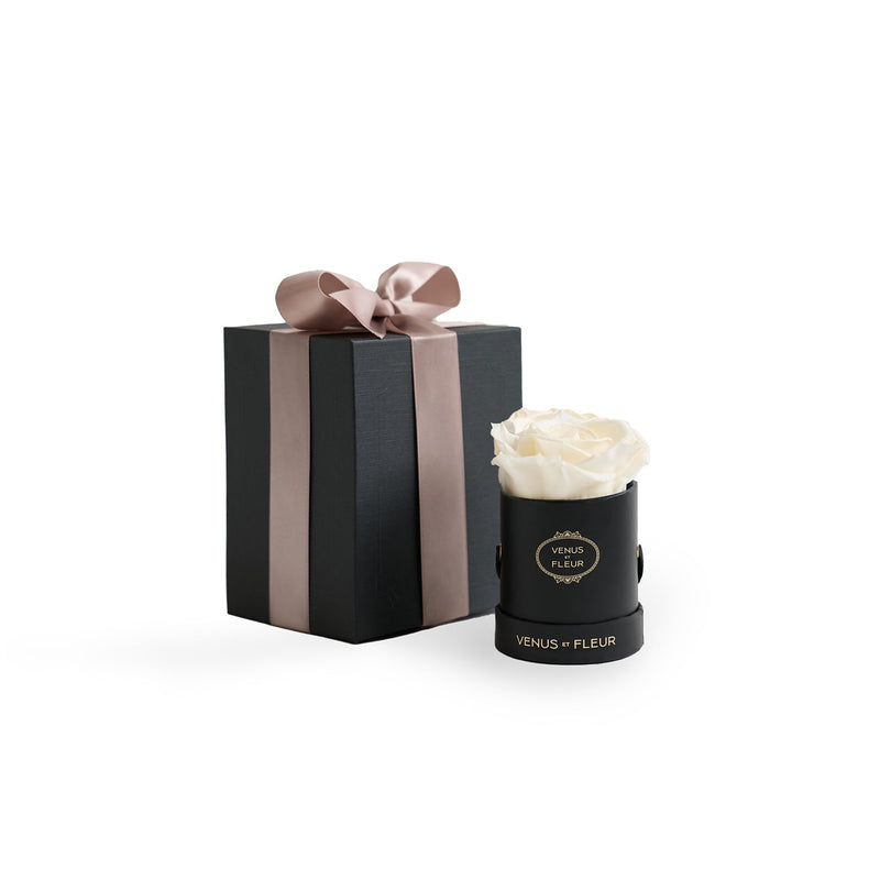 Le Mini Round Black Classic Roses