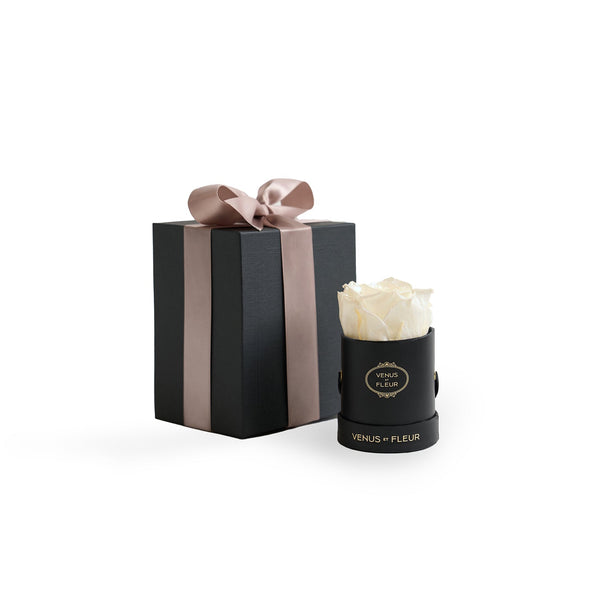Le Mini Round Black Classic Roses