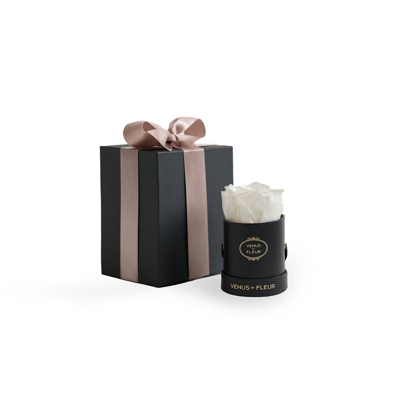 Le Mini Round Black Classic Roses