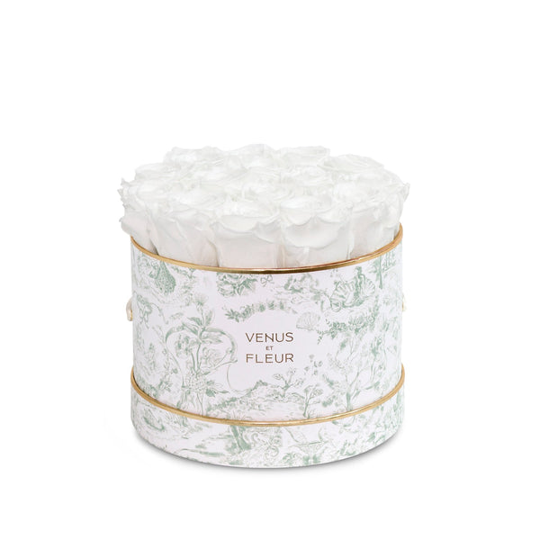Small Round Toile Du Joie Roses