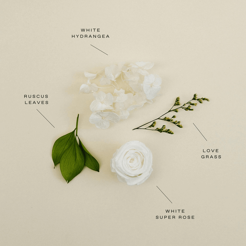 Thalia Porcelain Vase Roses & Hydrangeas