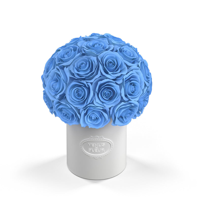 Fleura Porcelain Vase Roses