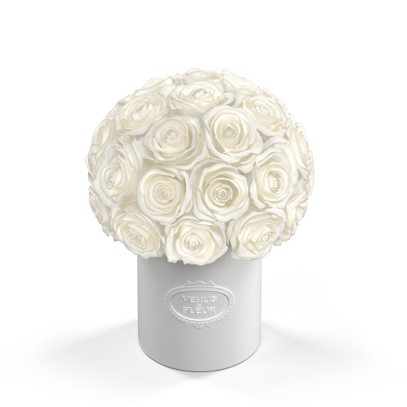 Fleura Porcelain Vase Roses