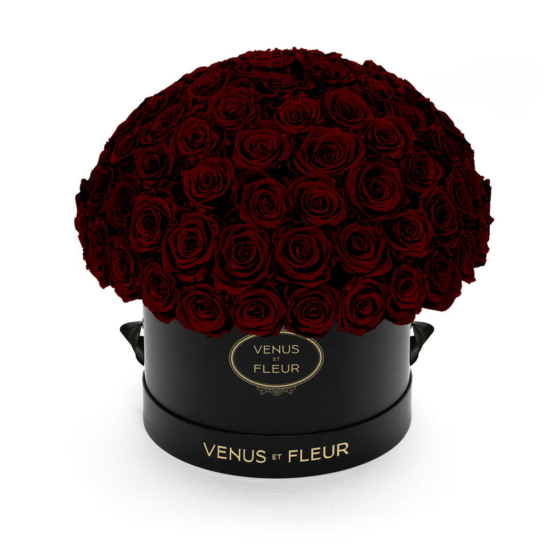Large Le Plein Black Classic Roses