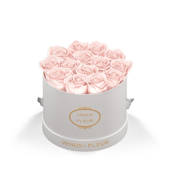 Small Round White Classic Roses