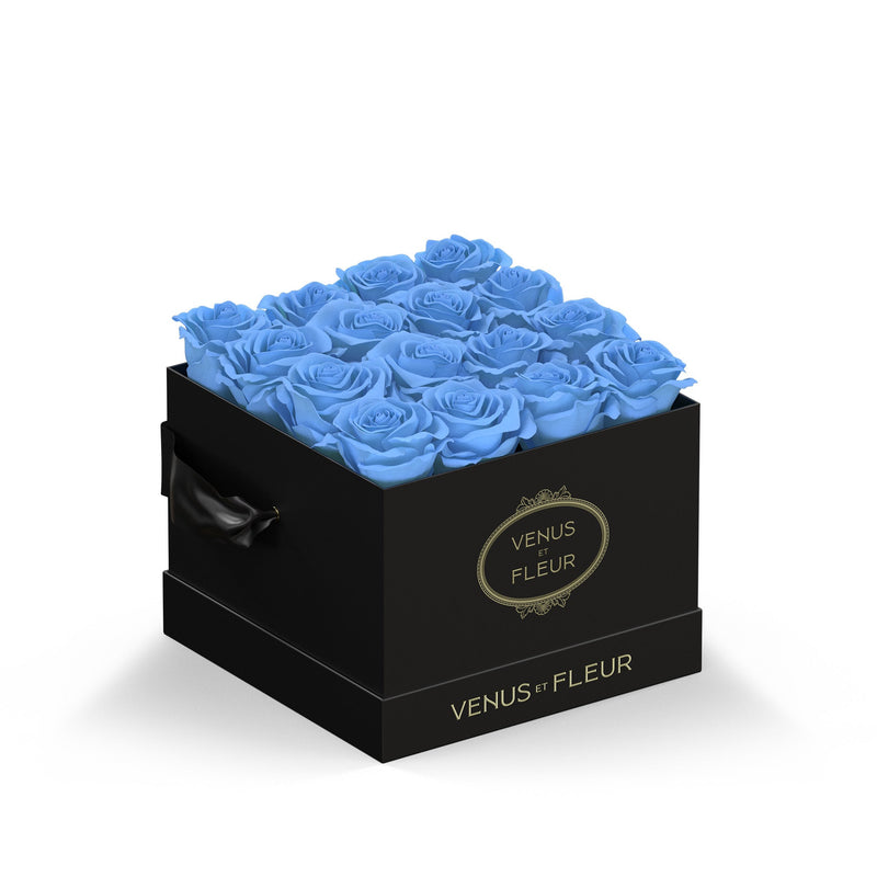 Small Square Black Classic Roses