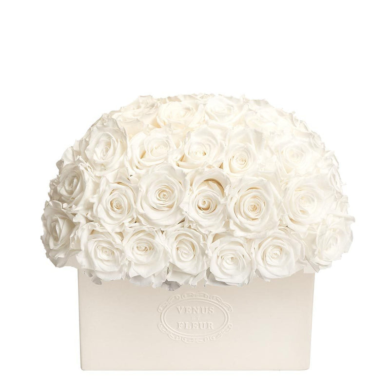 Serene Vase with Eternity® Roses