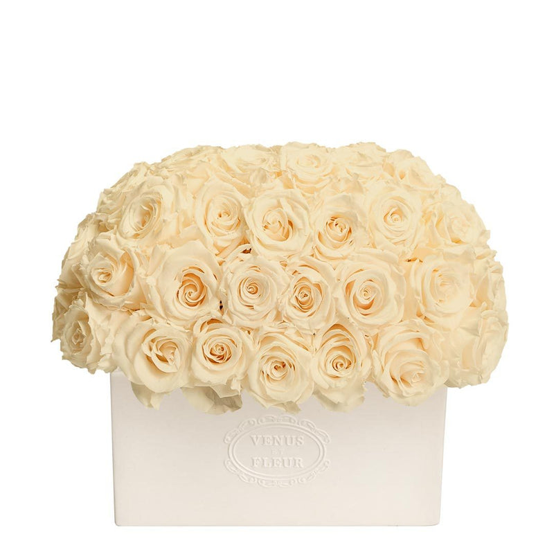 Serene Vase with Eternity® Roses