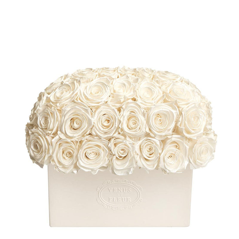 Serene Vase with Eternity® Roses