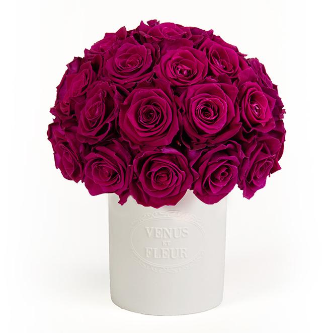 Fleura Vase with Eternity® Roses