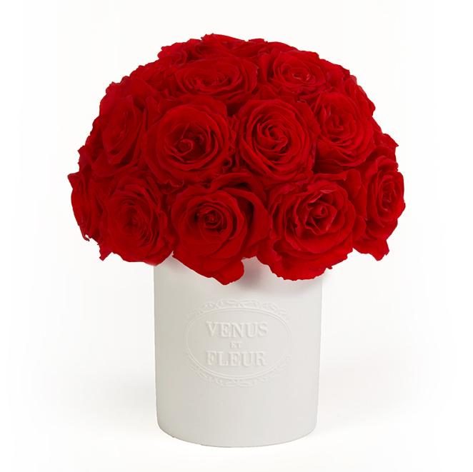 Fleura Vase with Eternity® Roses